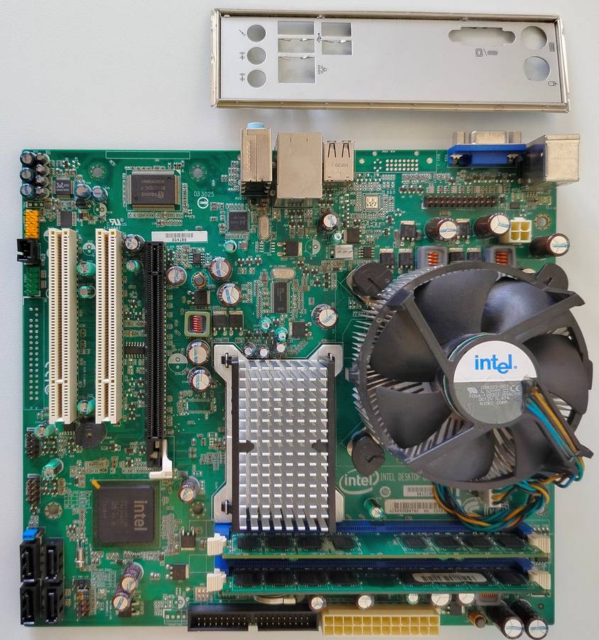 Intel Quad Core 2.5GHz + G41 board + 4GB RAM