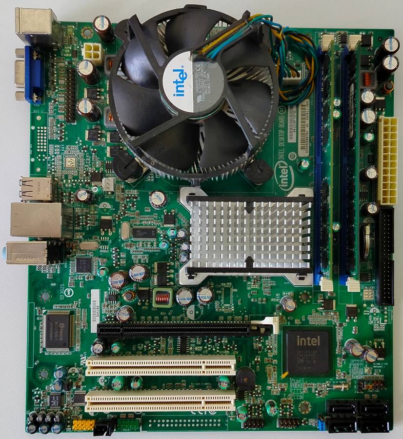 Intel Quad Core 2.5GHz + G41 board + 4GB RAM