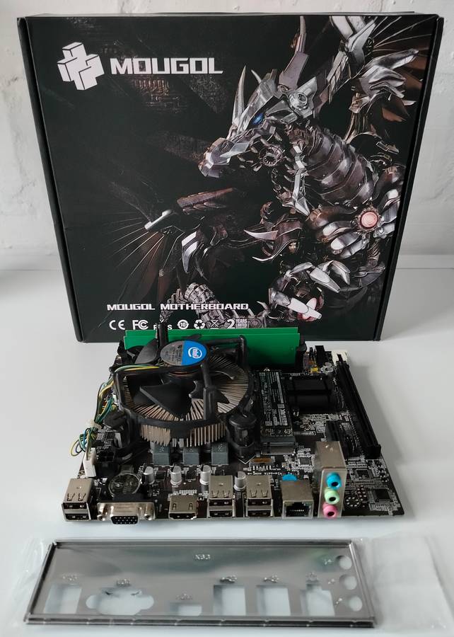 Intel H61M board + Core i7 3770 CPU + 256GB M.2 SSD + 8GB RAM + Windows 11 Pro (activated)