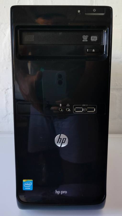 HP Pro i5 up to 3.6GHz | 4GB RAM | Adata SSD | HP DVD | Windows 10 Pro (activated)