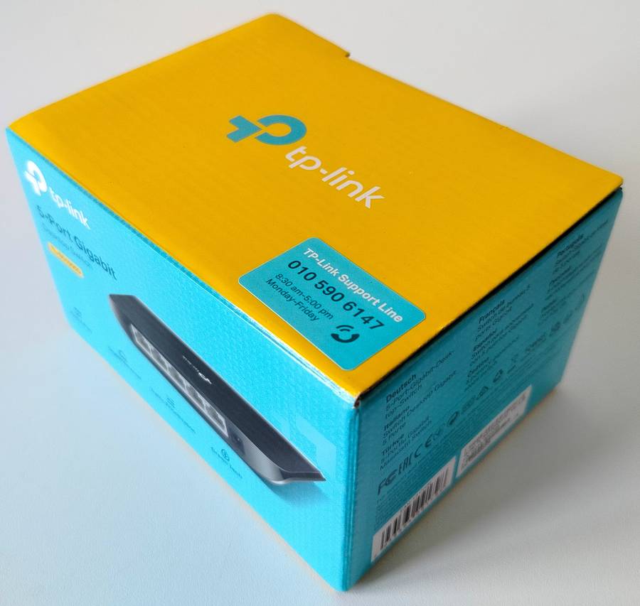 TP Link Gigabit Switch | 5-port | In box like new
