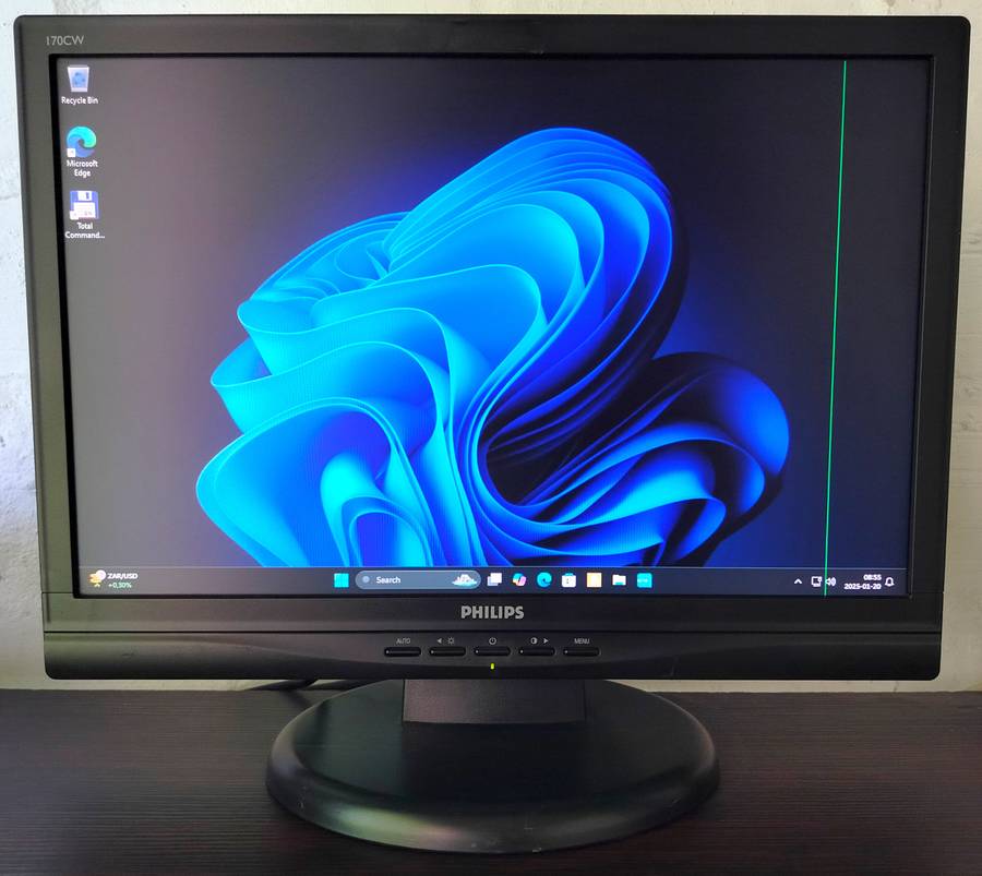 Philips 170CW8 Monitor | 1440 x 900 | VGA input