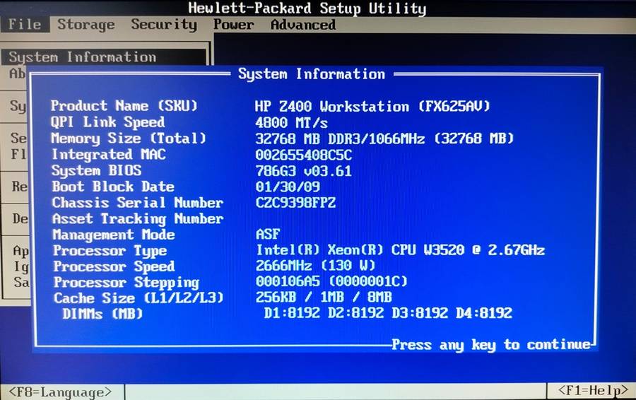 32GB RAM Upgrade for HP Z400 (8GBx4)