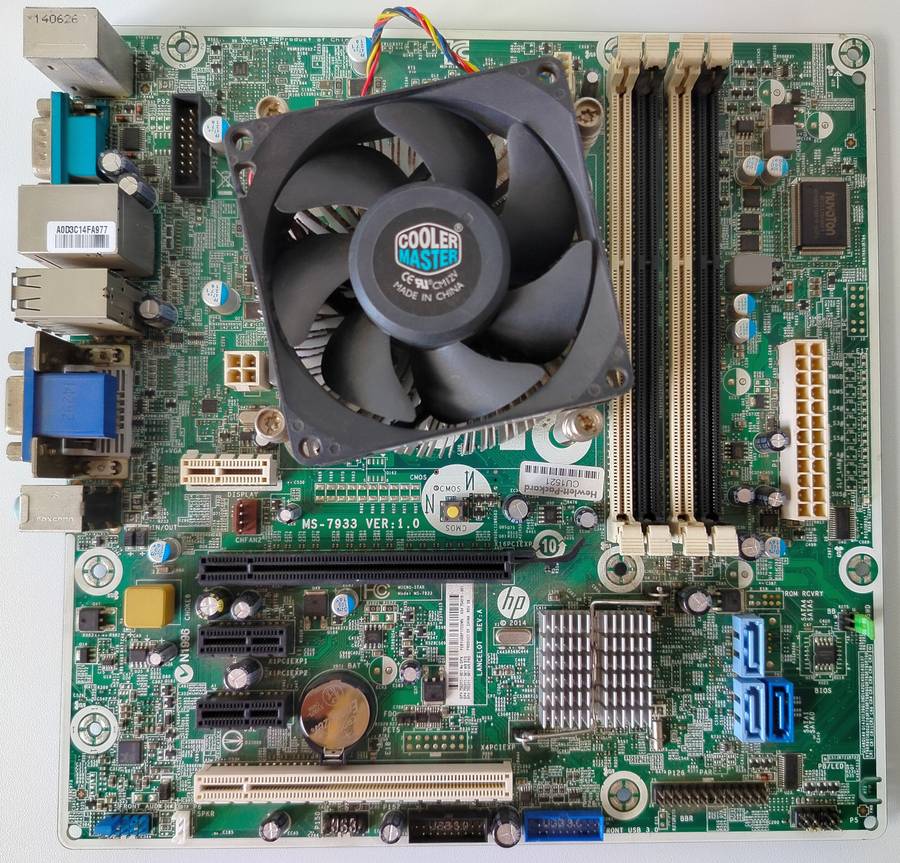 Socket 1150 Motherboard | For Intel 4th generation Haswell CPUs | Cooler included