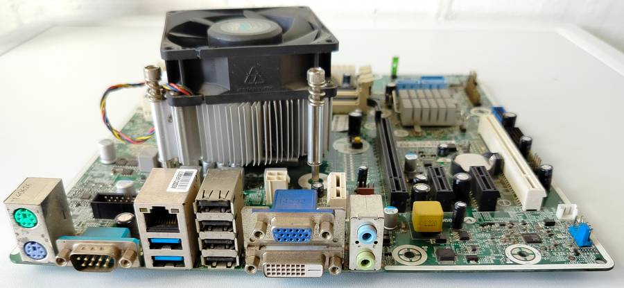 Socket 1150 Motherboard | For Intel 4th generation Haswell CPUs | Cooler included