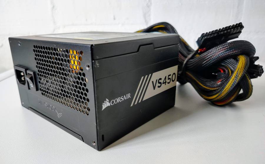 Corsair VS450 80 PLUS ATX Power Supply | Clean and Quiet