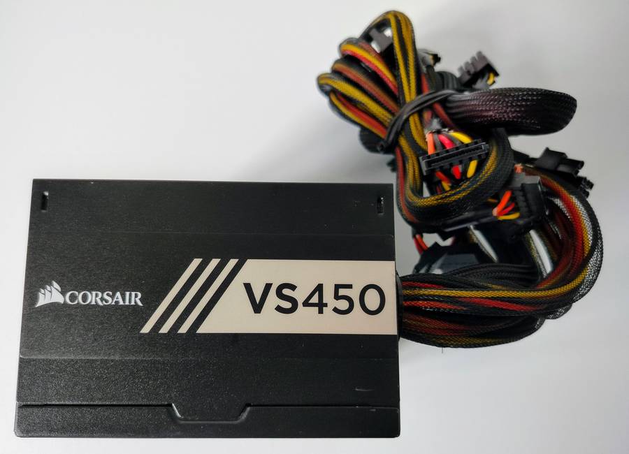 Corsair VS450 80 PLUS ATX Power Supply | Clean and Quiet