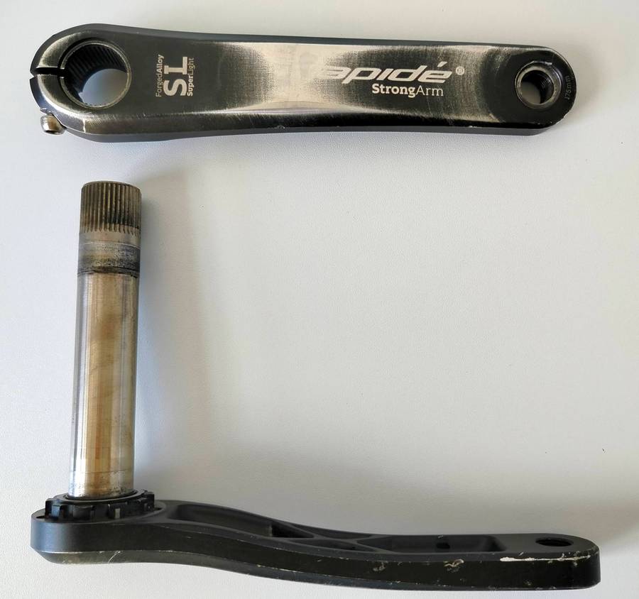 SL bicycle crank - see pictures for details