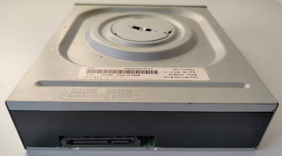LG SATA DVD Writer | Black | Model : GH24NSD0