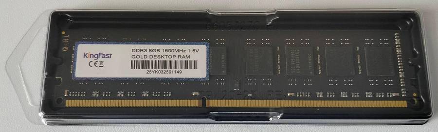 Samsung 8GB DDR3 1600MHz PC3-12800 CL11 RAM (Kingfast branded)