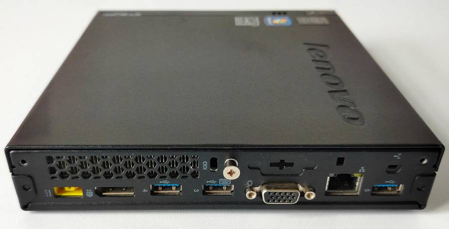 Lenovo Tiny i7 up to 3.2GHz | 16GB RAM | 180GB SSD | TPM 2.0 + HVCI | Windows 11 Pro (activated)