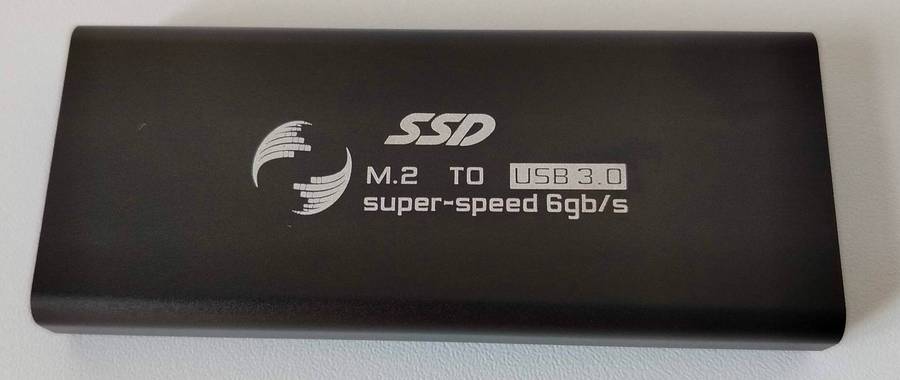128GB M.2 external SSD drive | USB 3.0