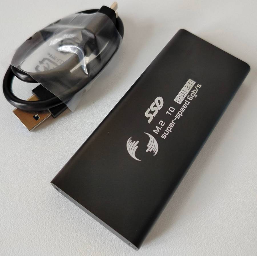128GB M.2 external SSD drive | USB 3.0