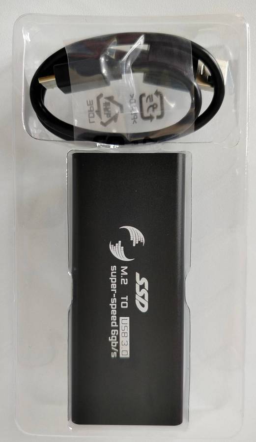 128GB M.2 external SSD drive | USB 3.0