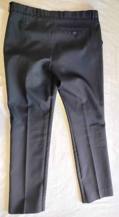 Enzo | navy shirt + grey trousers + black trousers