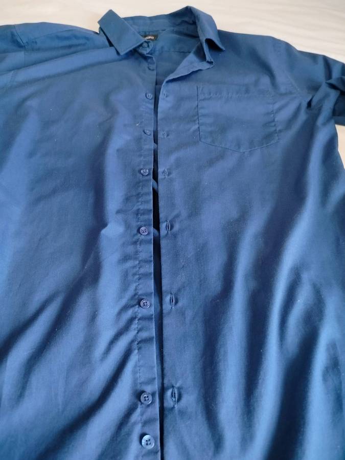 Enzo | navy shirt + grey trousers + black trousers