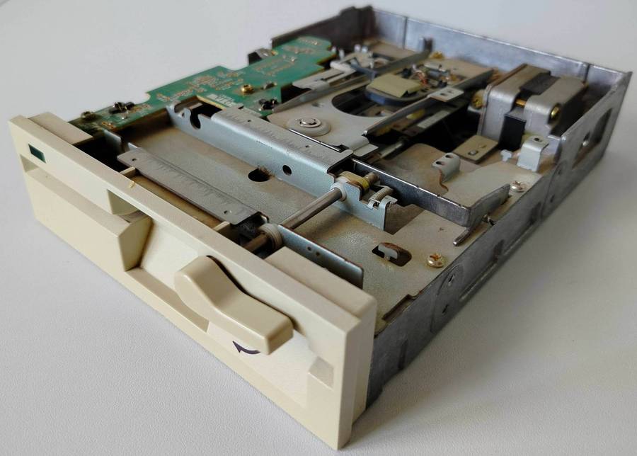 Teac FD-55GFR | 5.25" floppy drive | Tested and works