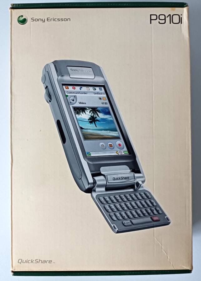 Sony Ericsson P910i | In box