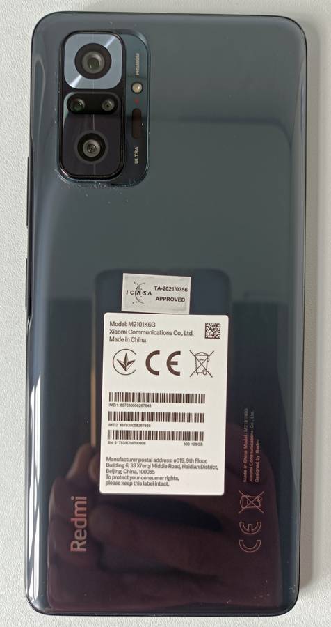 Xiaomi Redmi Note 10 Pro | 6GB RAM | 128GB Storage | In box | 108MP camera | 120hz screen