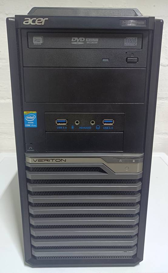 Acer Veriton i7-2600K | Windows 11 Pro | 4GB RAM | 160GB HDD | 500watt PSU