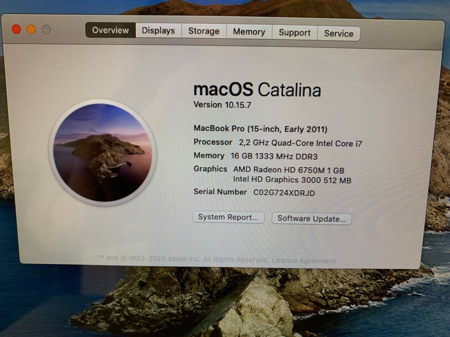 APPLE MACBOOK PRO 2011 | 15" SCREEN | INTEL i7 | 16GB RAM | 1TB HARD DRIVE | PLEASE READ !!