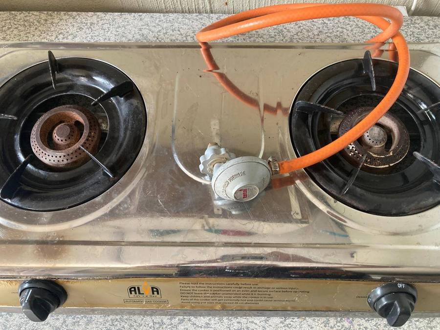 Alva 2 plate gas stove/burner