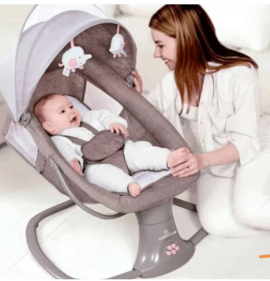 3-in-1 Deluxe Multi-Function Bassinet-Grey