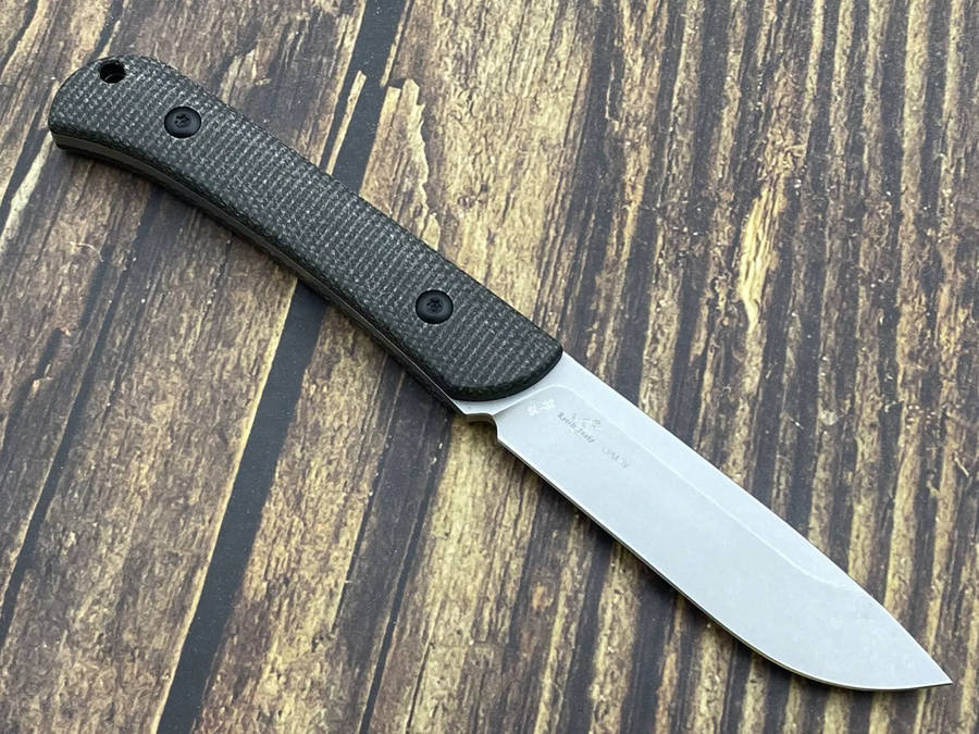 SixLeaf Fixed Knife CPM 3V Steel Micarta handle Belt Sheath EDC Knife SL-32