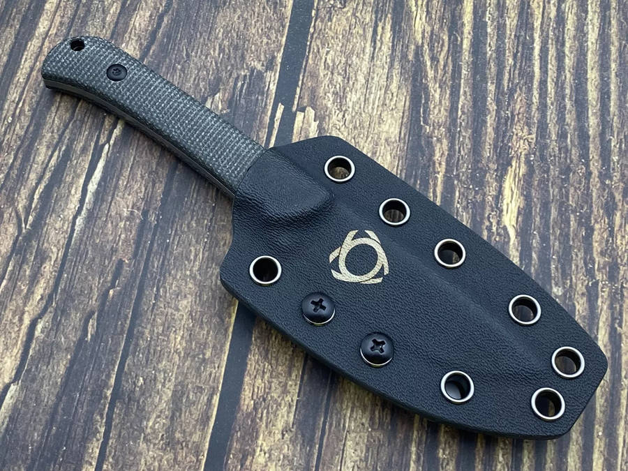 SixLeaf Fixed Knife CPM 3V Steel Micarta handle Belt Sheath EDC Knife SL-32