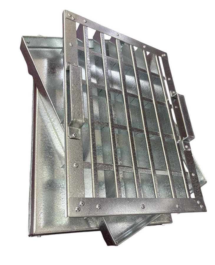 Steel Rusk and Fudge Mould Tray - 35 Cavity Baking Cutter Mold