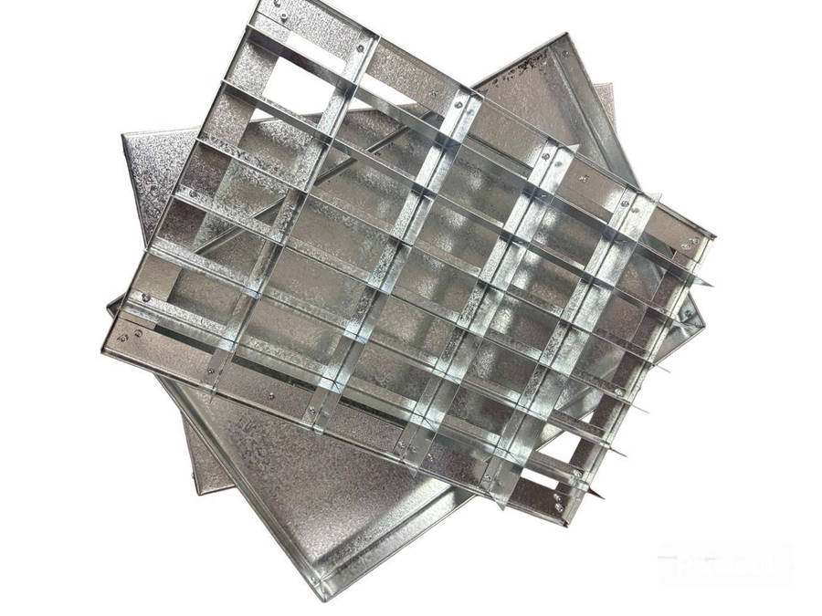 Steel Rusk and Fudge Mould Tray - 35 Cavity Baking Cutter Mold