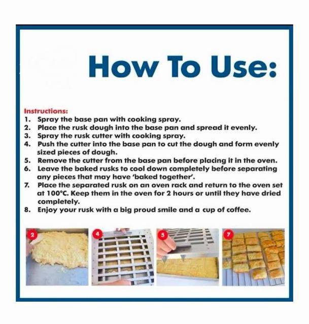 Rusk Master Pan/Mould 3-in-1 Pro Set