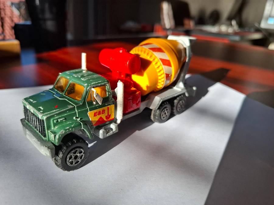 Vintage Majorette GMC Cement Mixer Truck Beton 3031