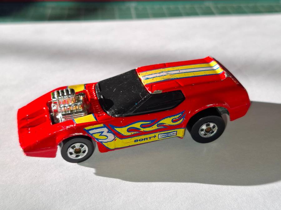 Vintage Hot Wheels 1985 Body Swappers Red Mean Dream Racer