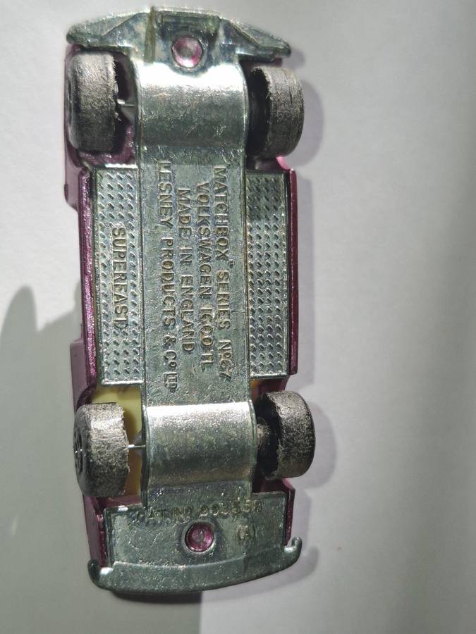 Vintage Matchbox Lesney Superfast #67 Volkswagen 1600TL