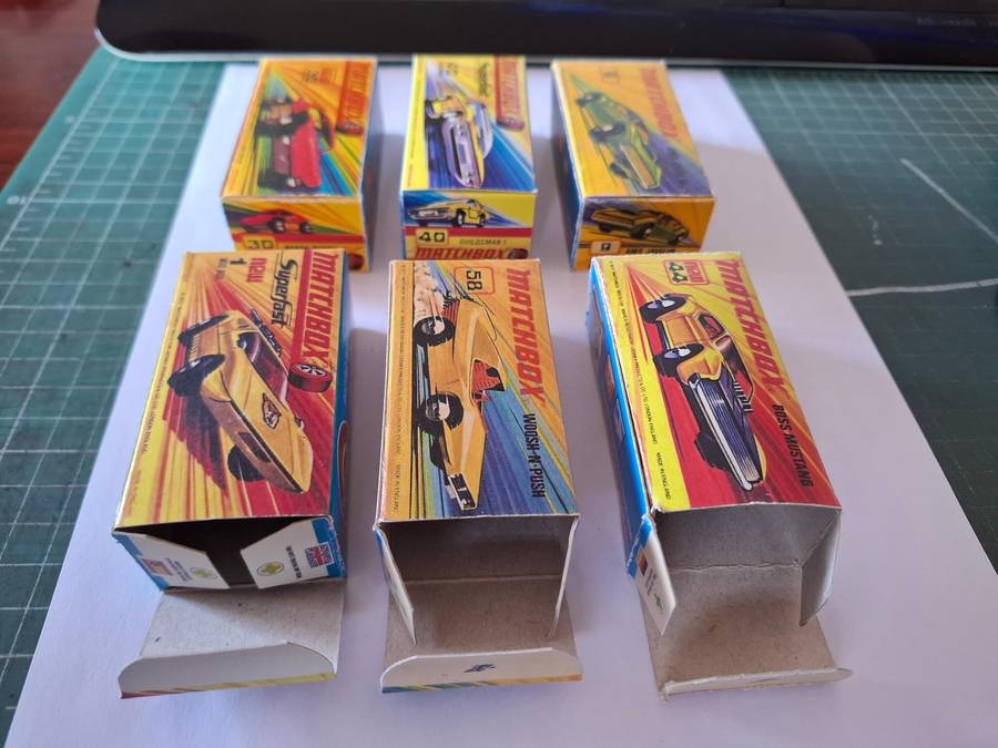 Matchbox Lesney Reproduction Boxes