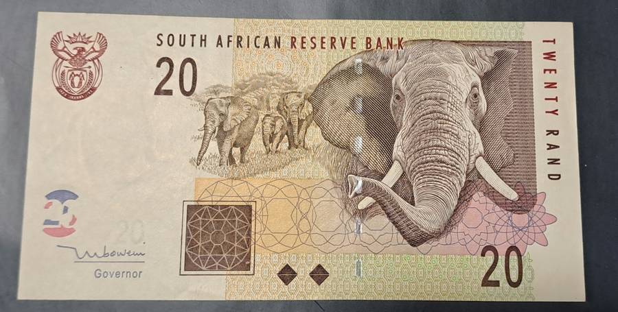 2004 -09 Twenty Rand Mboweni BC0070315B