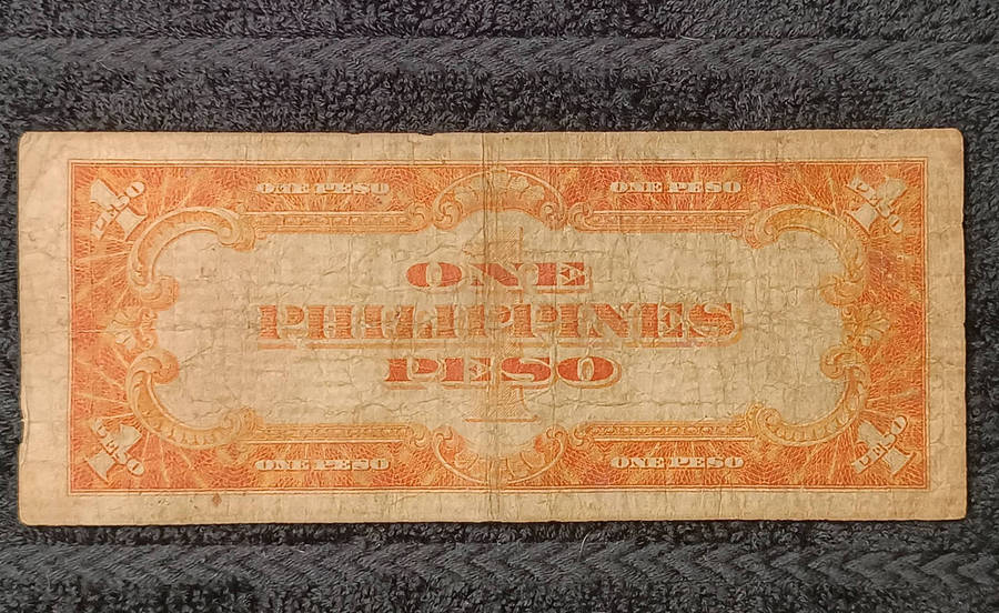 Banknote Philippines 1 Peso Victory Note 1944