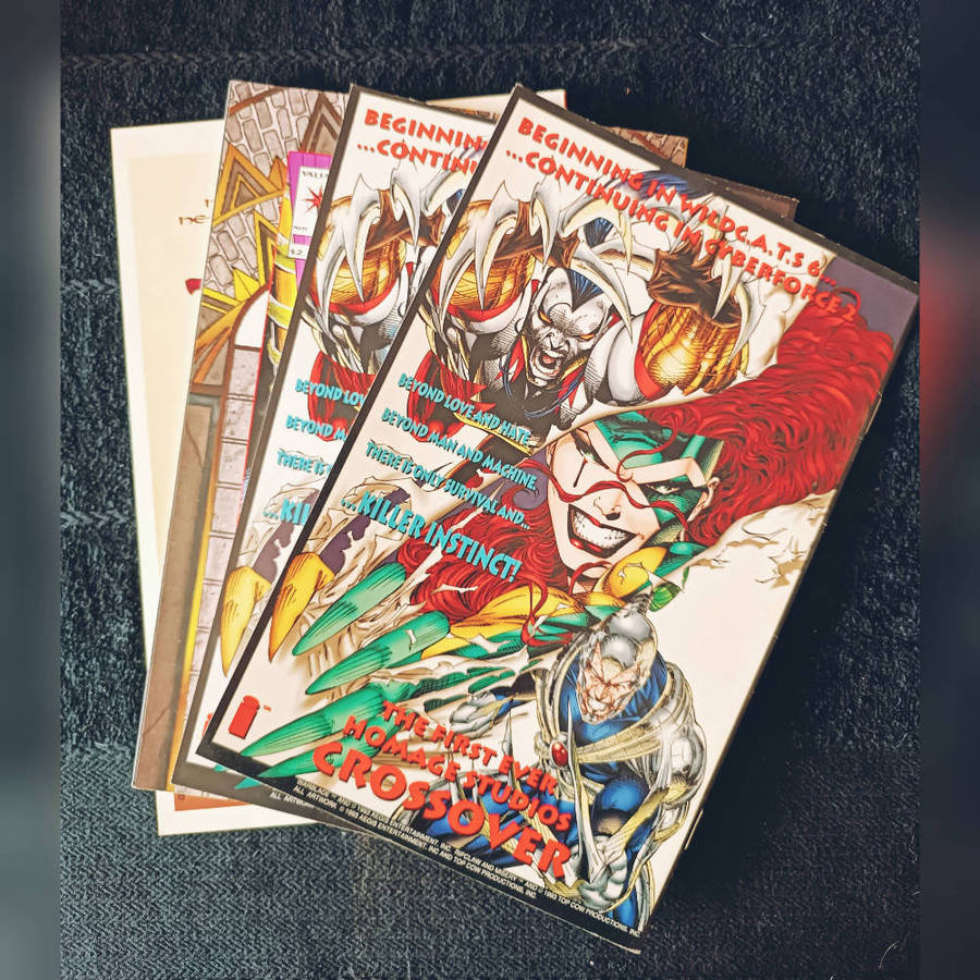 Deathmate 4x comics  1993 Valiant/Image Comics Prestige Rob Liefeld! 1-Shot