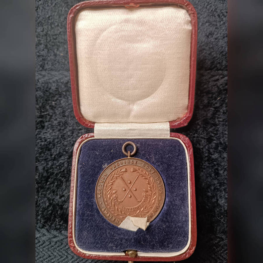 Vintage golfing medals X 4 rare collectable