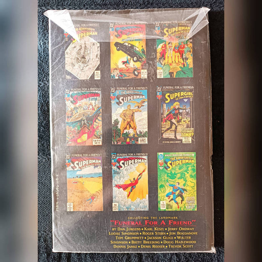 Superman graphic novel World Without a Superman DC Comics 1993