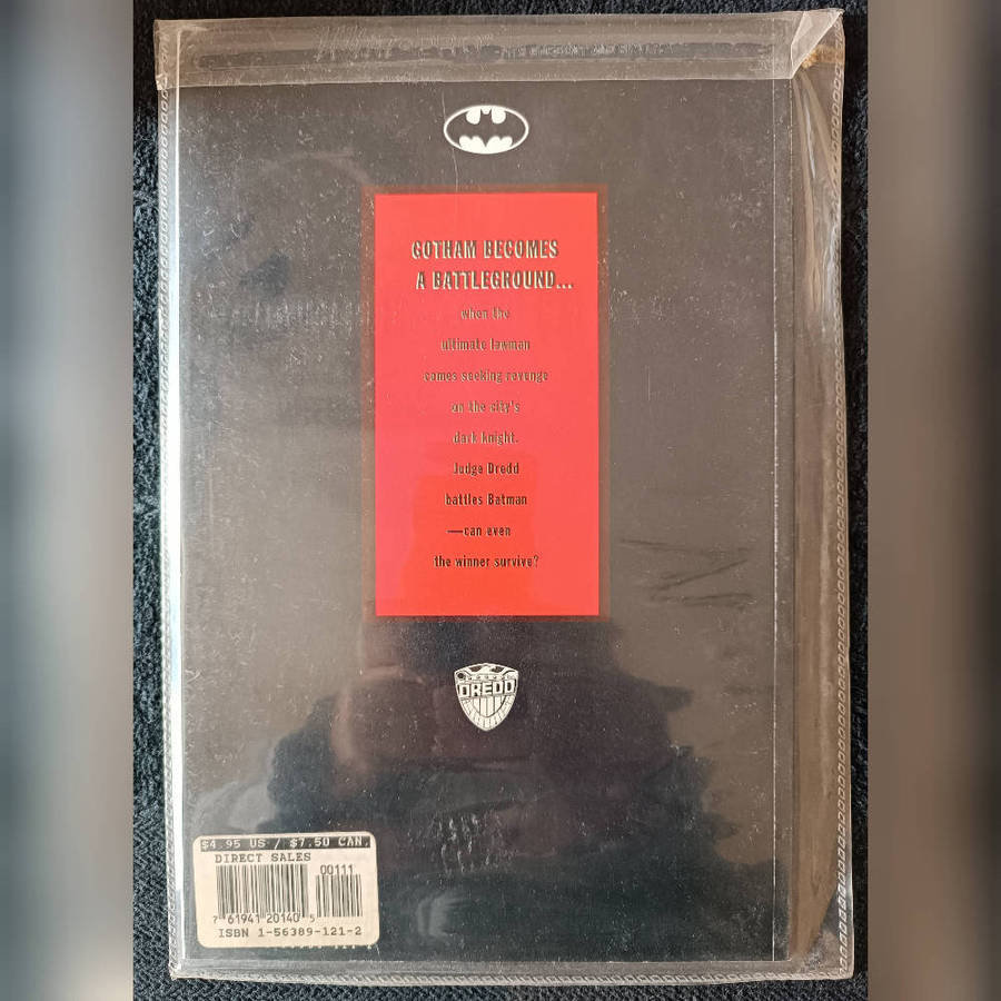 Batman/Judge Dredd: Vendetta in Gotham 1993 collectors crossover DC comics