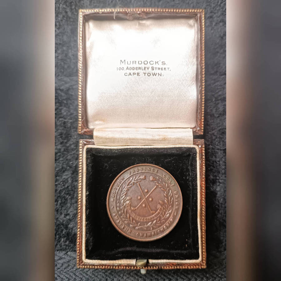 Vintage golfing medals X 4 rare collectable