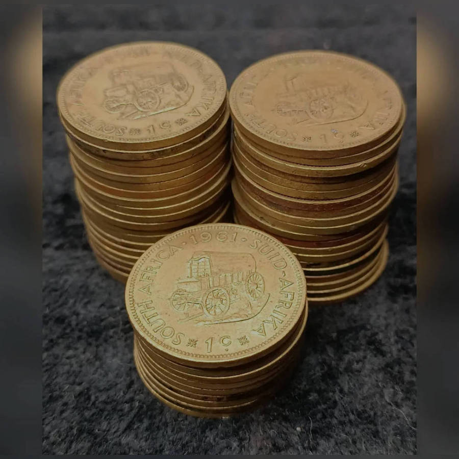 South African one cent pre 65 x 50 lot