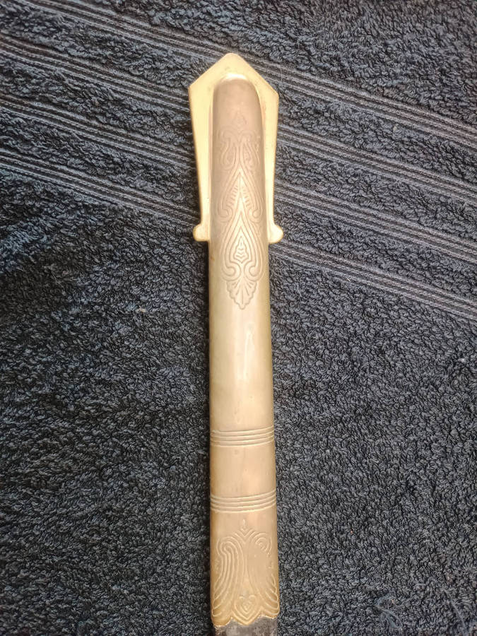 South African Navy Officers Sword and scabbard by Gieves of UK pre 65