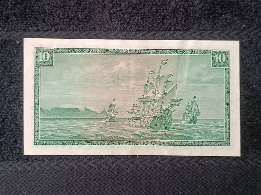Banknote south Africa 10 rand 1963