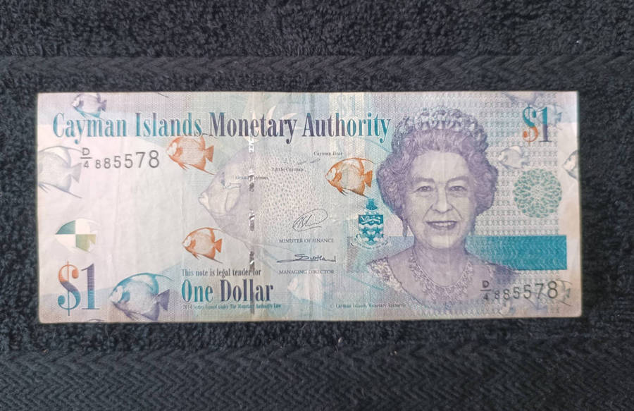 Banknote Cayman islands 1Dollar 2011