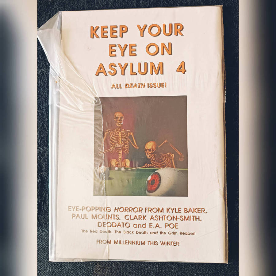 Asylum borderlands comic, rare indy horror collectors piece