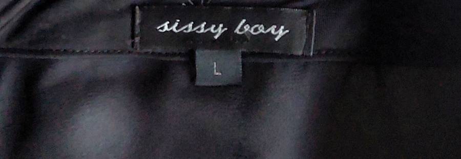 SISSY BOY LADIES SHIFON TOP SIZE LARGE