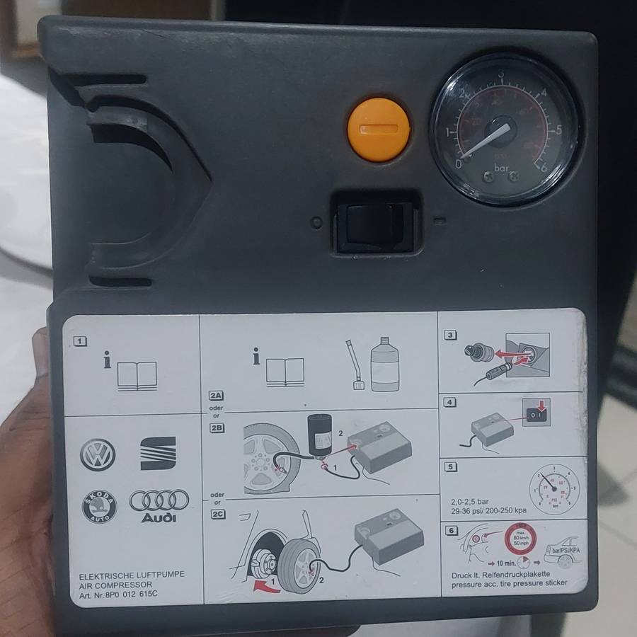 VW AUDI 6 BAR SUV ETC  air compressor